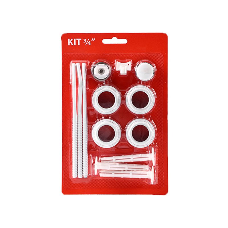 13 pcs water floor heating system system 1/2" 3/4" aluminum radiator fittings kit