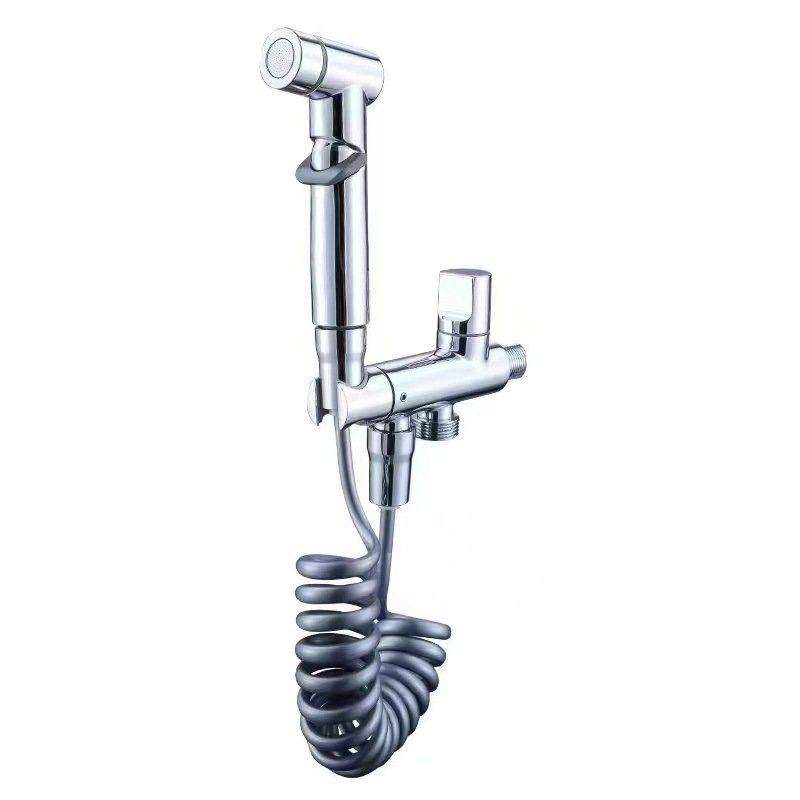 Brass Shataf WC Handheld Bidet Sprayer Hot Cold Warm Water Bathroom Spray Gun Portable Flexible for Hotels Home Made of Copper