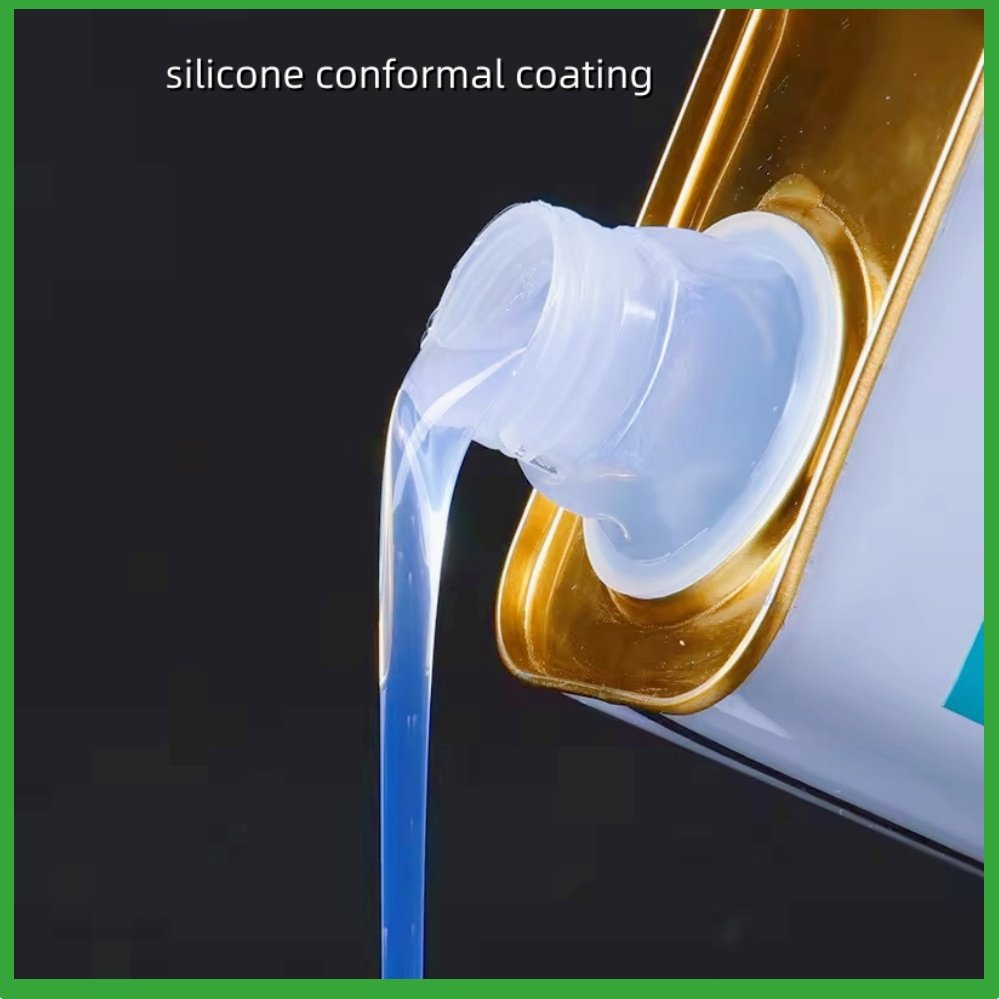 High Performance Conformal Coating Material / Coating Varnish for Electronics Spray Silicone Car Paint Pen Dark Grey Barrel H4si