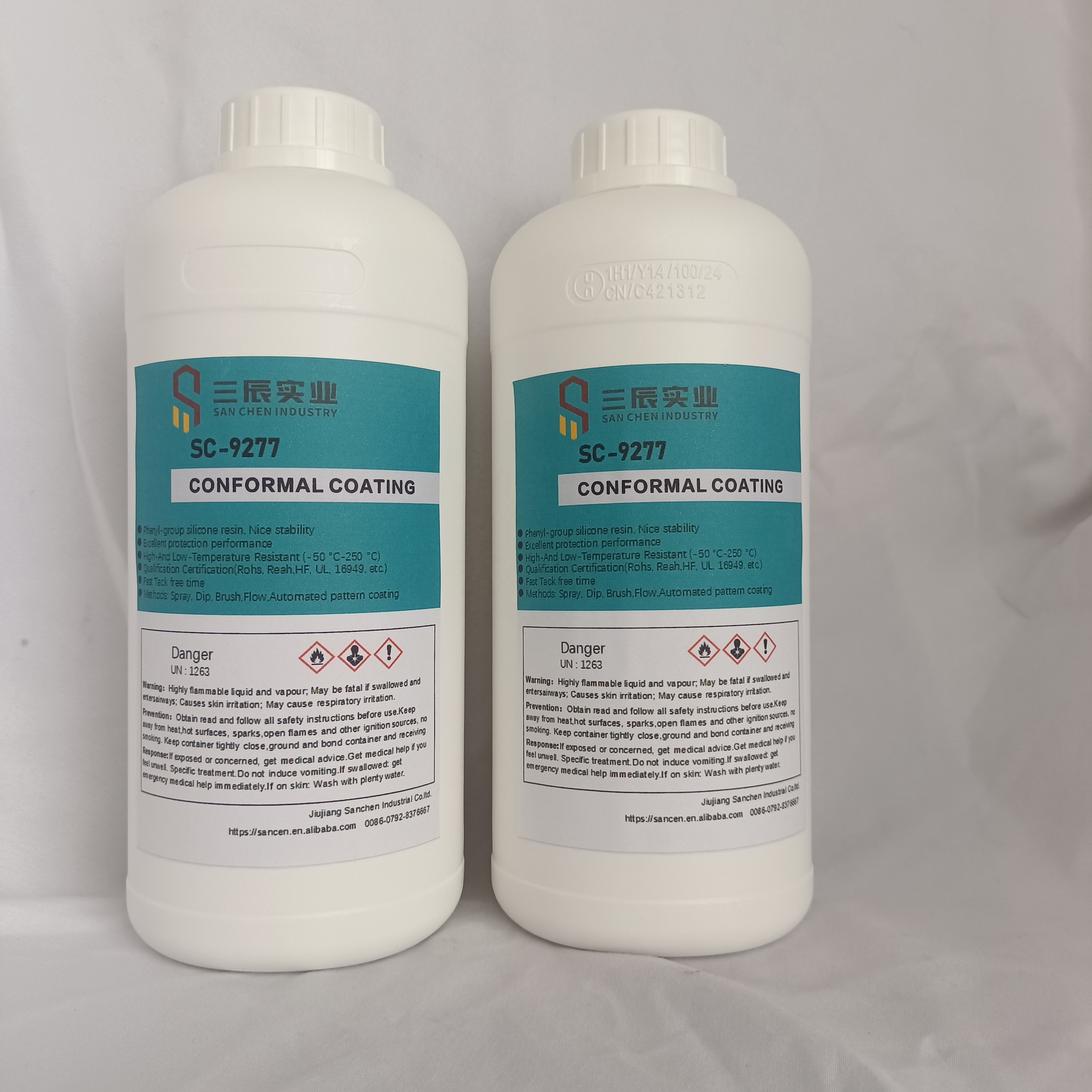 High Performance Conformal Coating Material / Coating Varnish for Electronics Spray Silicone Car Paint Pen Dark Grey Barrel H4si