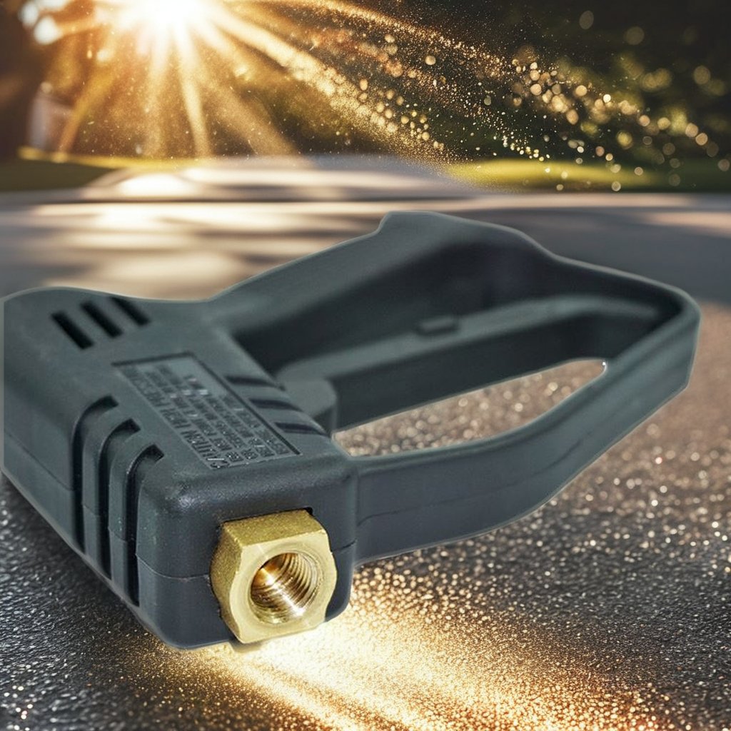 Copper Valve Core Multi-functional Car Washing Water Spray Gun 4350PSI High Pressure Washer Gun