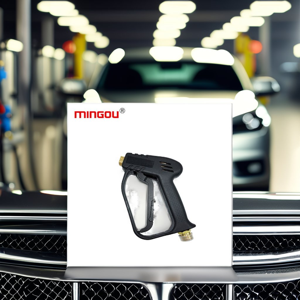 Copper Valve Core Multi-functional Car Washing Water Spray Gun 4350PSI High Pressure Washer Gun