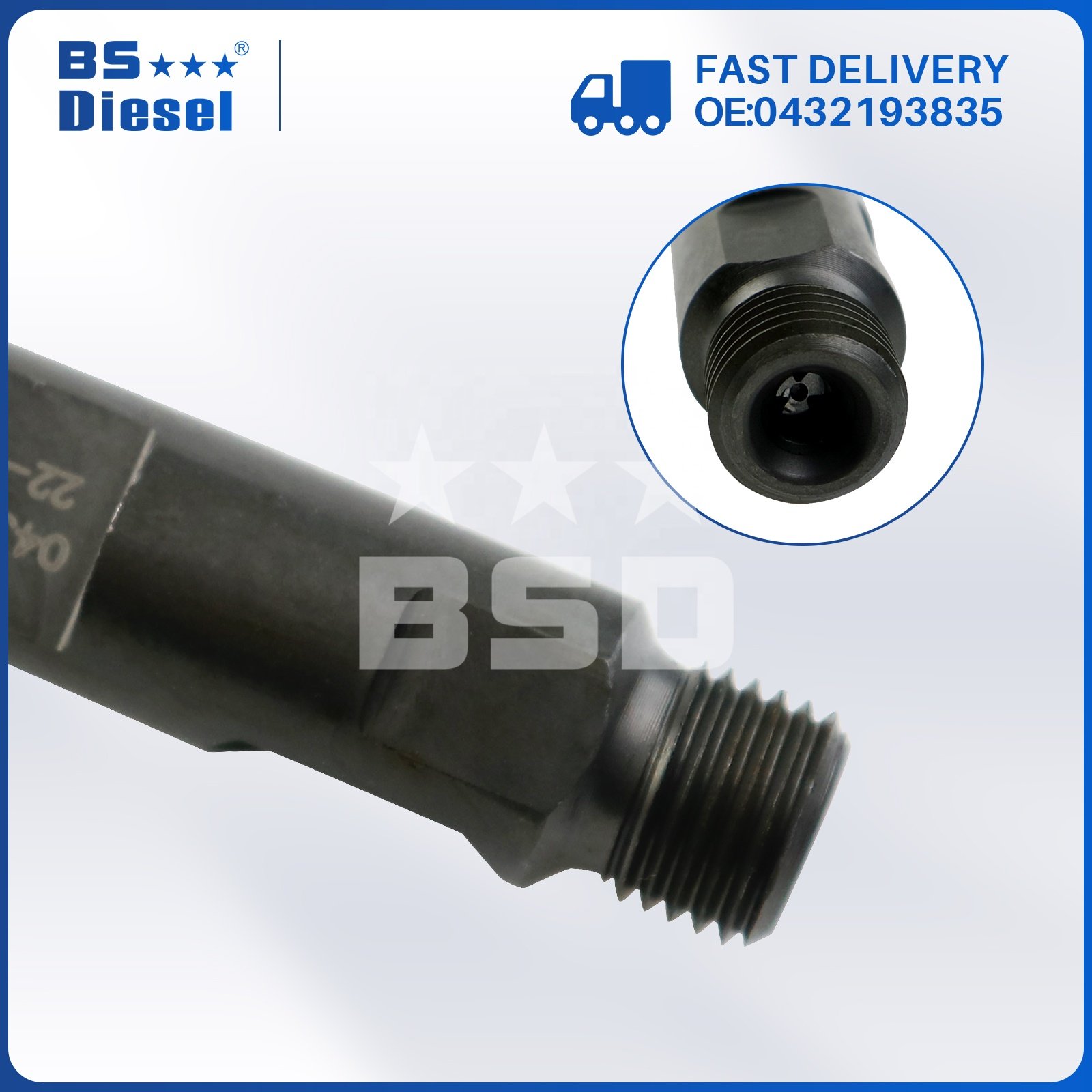 Brand New Autoparts Diesel Fuel Injector ERR3339 BF5T9F593AA 0432193835 Injector Nozzle For LAND ROVER 300 TDI Engines