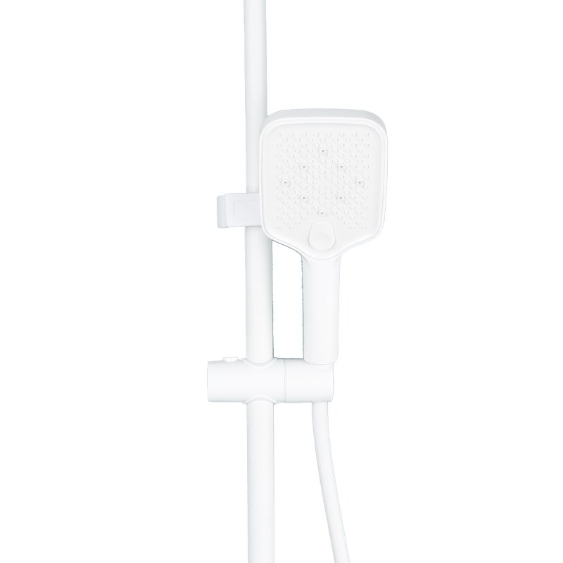 Luxury Wall Mounted Exposed Smart Shower Mixer Tap With Temperature Display