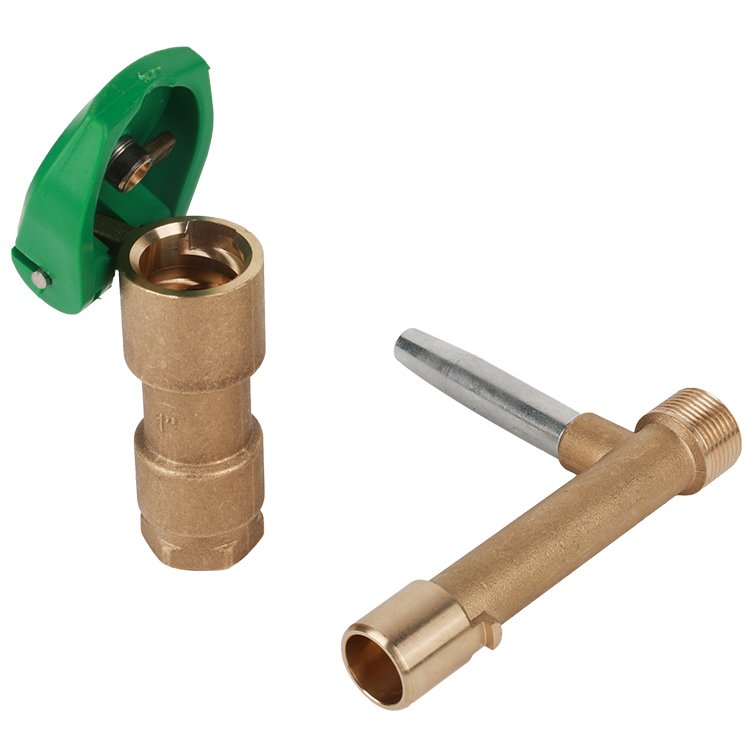 Eco Friendly Dust and Cooling Garden Household Spray Copper Brass Quick Coupling Valve Irrigation Rapid Water Intake Valve