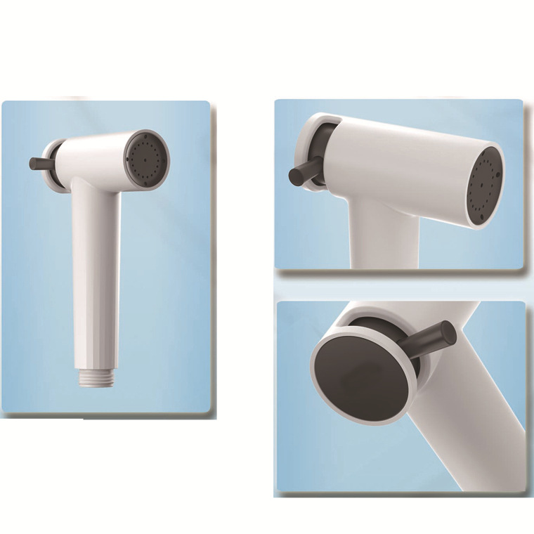 NES-TF34 Foreign trade spray gun female washer 2 function high-pressure toilet companion flush with spray female washer nozzle