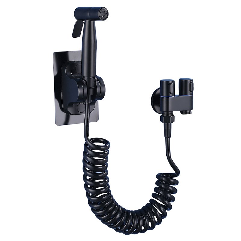 Stainless Steel Bidet toilet sprayer set handheld bidet sprayer toilet shower double outlet angle valve toilet accessories
