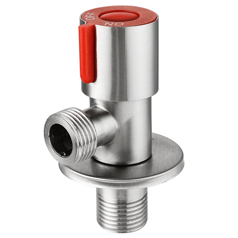 OEM Stainless Steel Two-Way Brass Control Angle Valve with 3 Bidet Sprays for Bathroom Sinks
