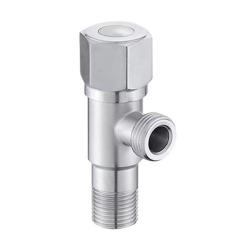 OEM Stainless Steel Two-Way Brass Control Angle Valve with 3 Bidet Sprays for Bathroom Sinks
