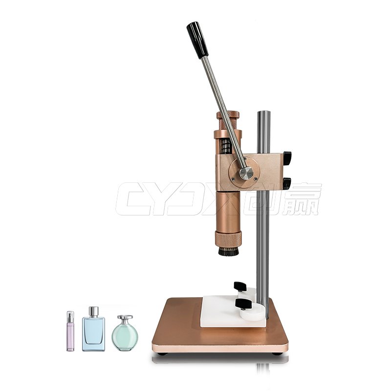 CYJX Desktop Vials Sealer Perfume Bottle Capping Machine Manual Crimping Collar Press Capping Machine
