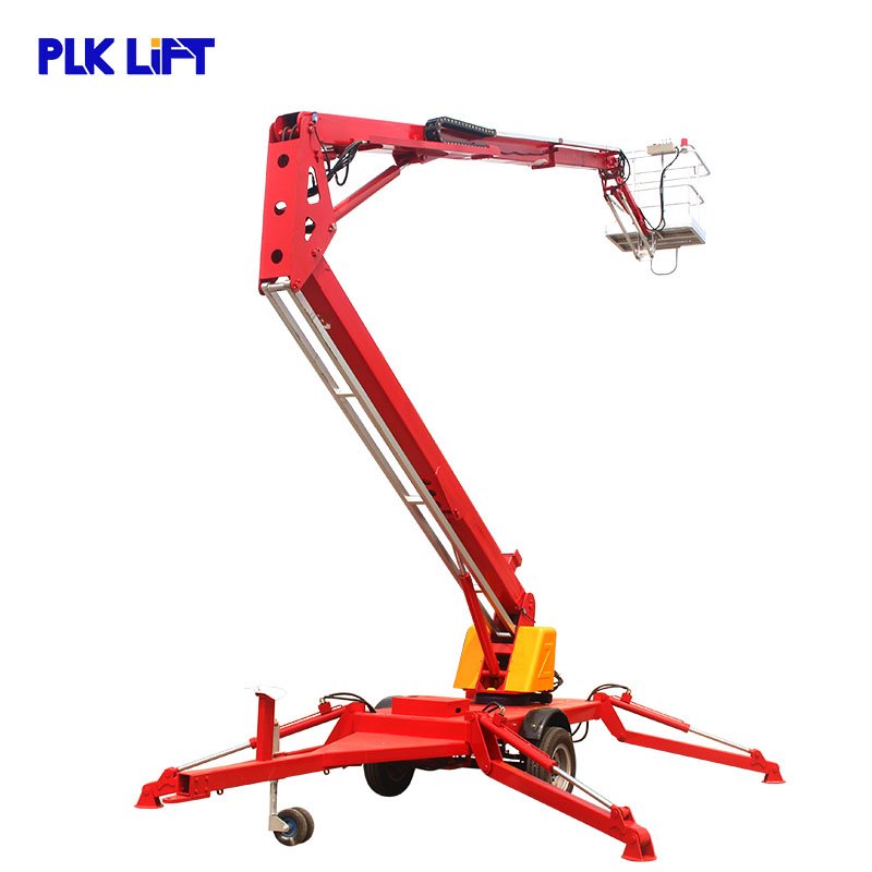 Jinan PLK Machinery Towable Boom Lift Articulates Lift