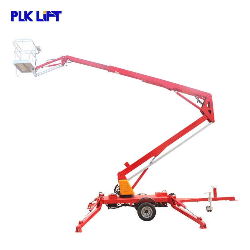 Jinan PLK Machinery Towable Boom Lift Articulates Lift