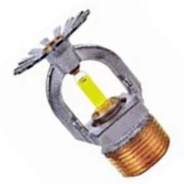 Professional manufacture of fire fighting equipment hanging rain spray brass fire sprinkler with glass bulb