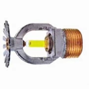 Professional manufacture of fire fighting equipment hanging rain spray brass fire sprinkler with glass bulb