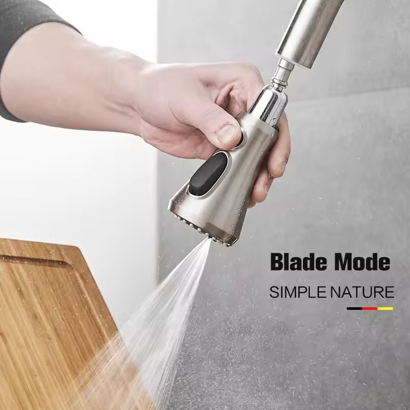 High Quality Luxury Zinc-Alloy Kitchen Sink Faucet Pure Water Multifunction Waterfall Kitchen Faucet Kitchen Mixers Taps