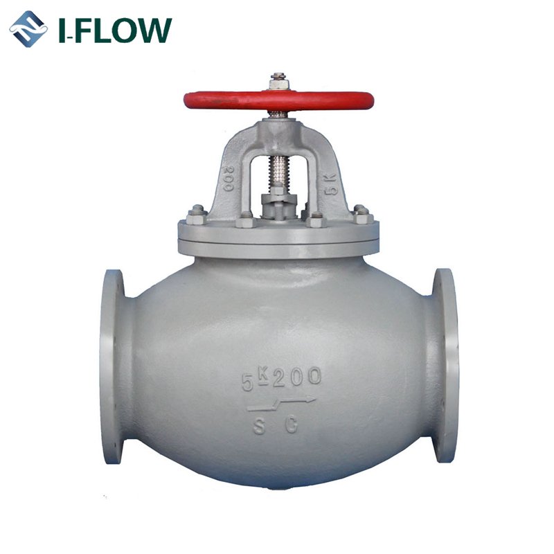 Marine valve PN10-64 125-900LB Metal Seated Cast Iron FC Globe Valve ANSI