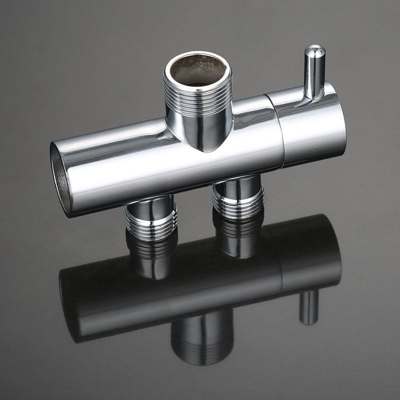 3/4" Brass Shower Head Splitter Connection Water flow diverter Shower Sprayer Bathroom Faucet Accessories