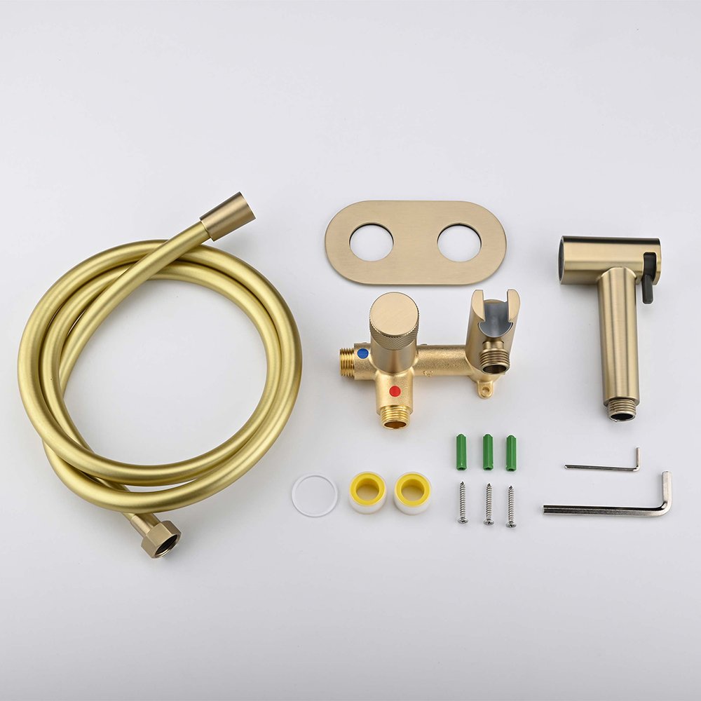 Toilet companion spray gun, bathroom washer, bathroom faucet, water gun, faucet, household flushing spray gun