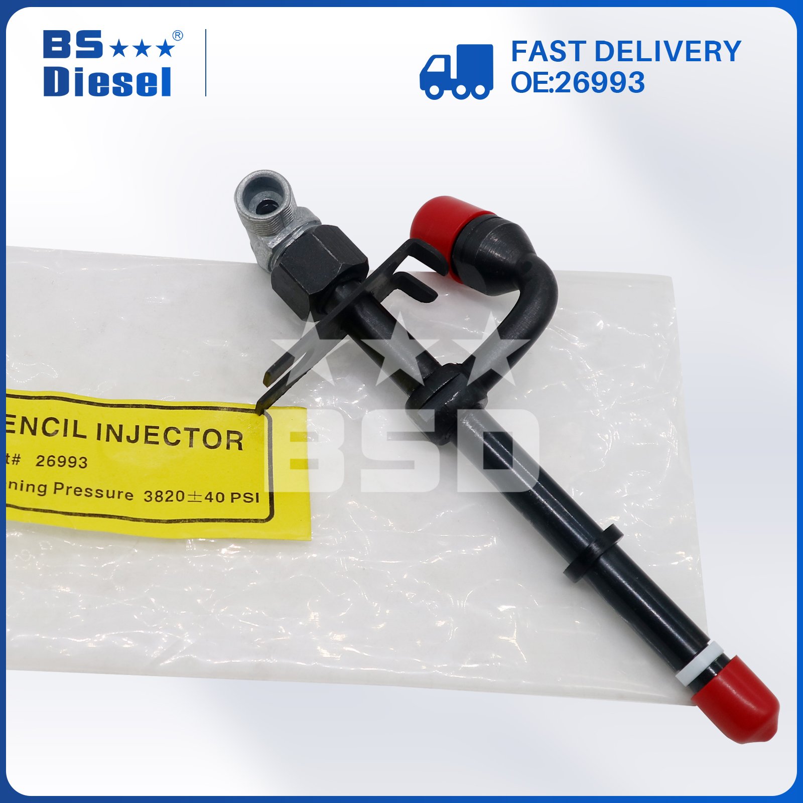 Brand New Injection Valves Diesel Fuel Injector RE31757 RE37503 Pencil Injector Nozzle 26993 For John Deere Engine Parts