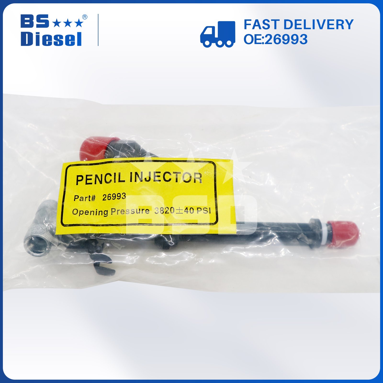 Brand New Injection Valves Diesel Fuel Injector RE31757 RE37503 Pencil Injector Nozzle 26993 For John Deere Engine Parts