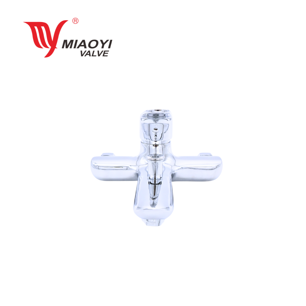 Miaoyi Cheap Economic Single Lever Water Shower Bath Mixer Brass Bathroom Chrome Modern Contemporary Zinc Polished Bath Tap