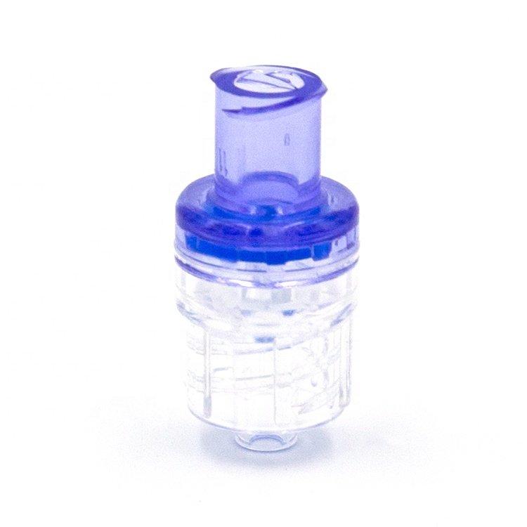 ISO9001 small air stopcock valve plastic mini air flow pressure medical luer lock check valve