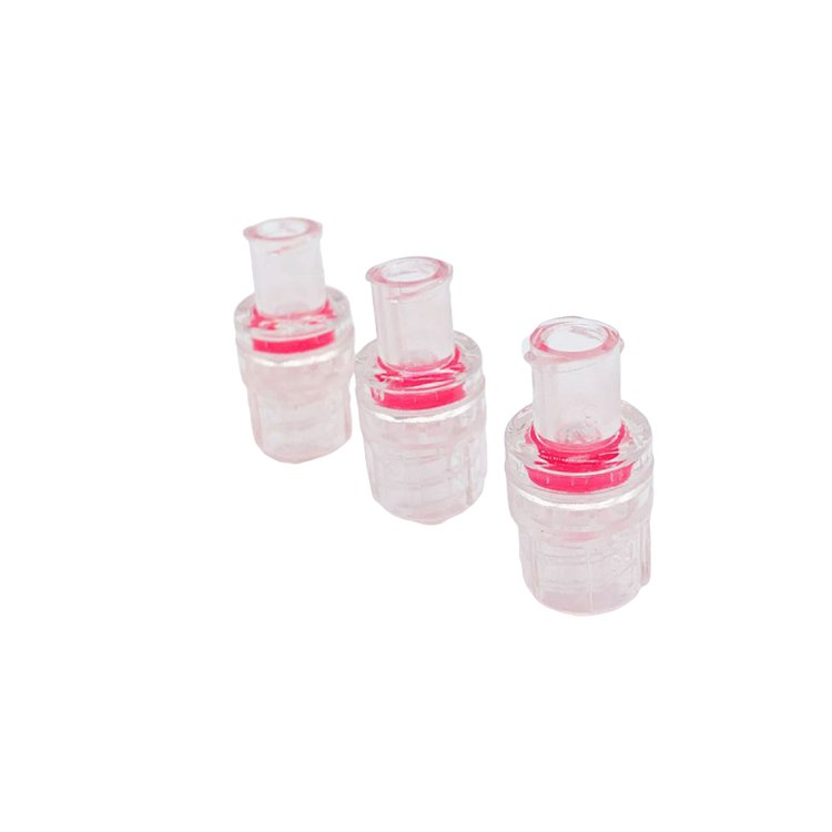 ISO9001 small air stopcock valve plastic mini air flow pressure medical luer lock check valve