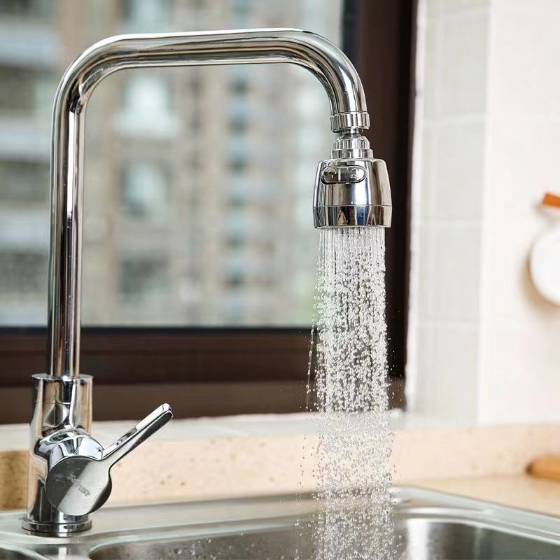 Kitchen spatter-proof faucet booster shower head