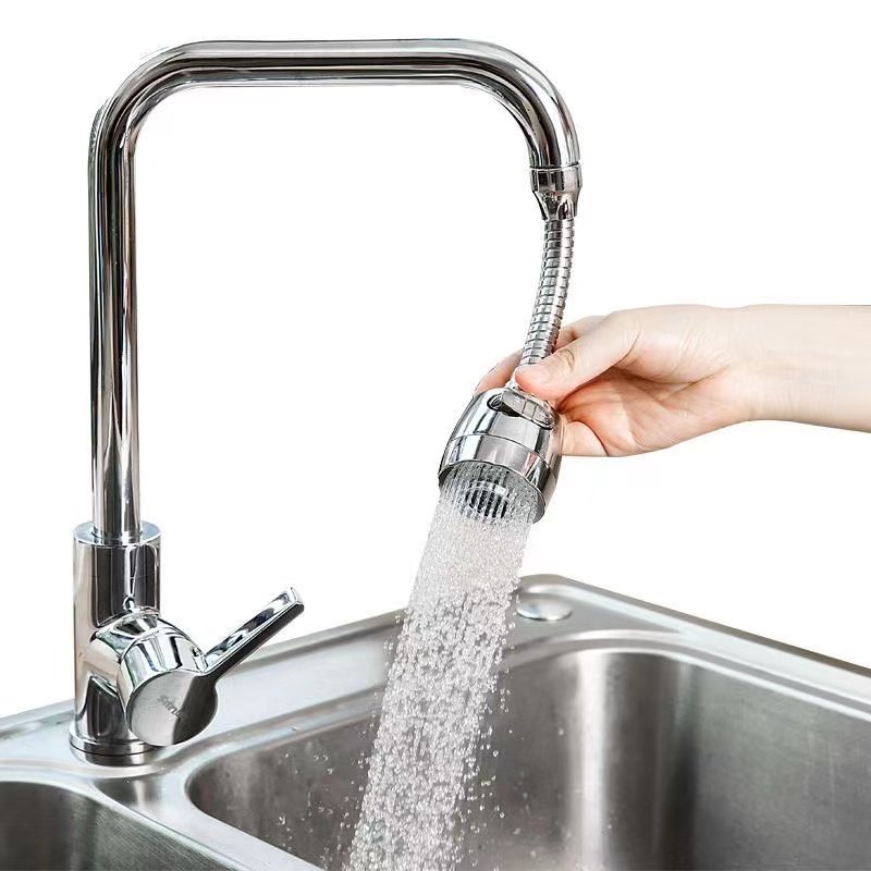 Kitchen spatter-proof faucet booster shower head