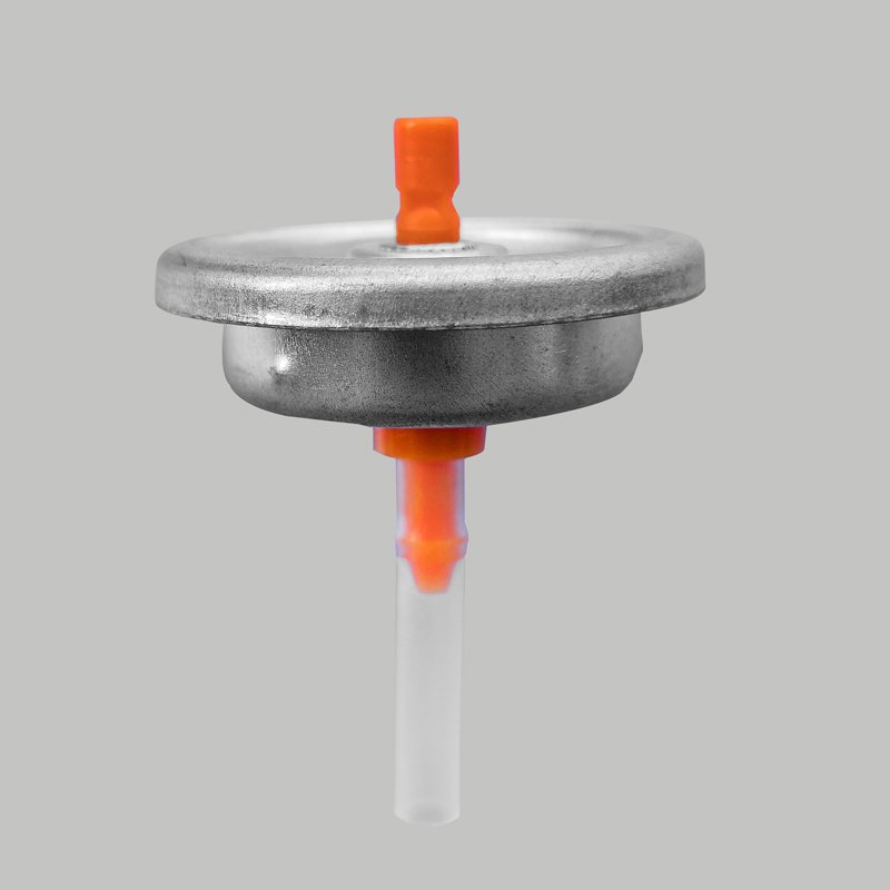 Aerosol continous valve spray paint valves and actuators suitable to paint deodorantair freshener