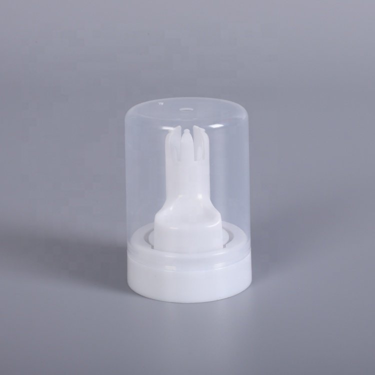 Foam spray aerosol valve with foam actuator plastic screw cap