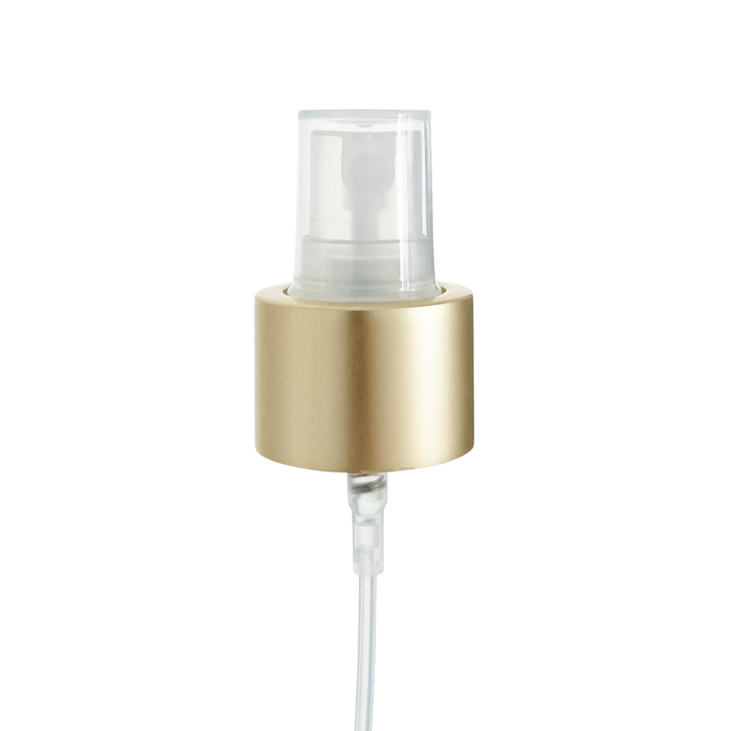 24/410 White Gold Silver Aluminum Mist spray Pump Head Fine Mist Luxury Mist Sprayer