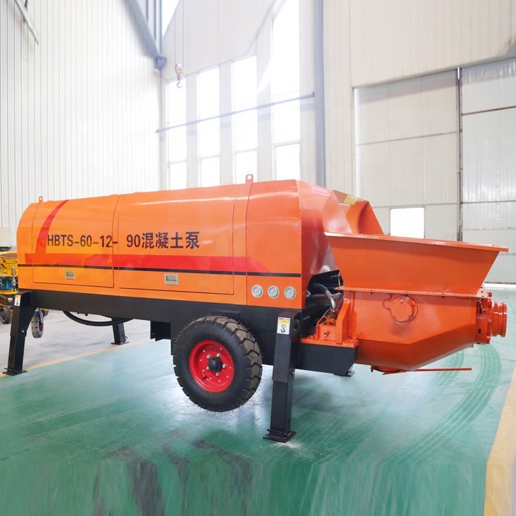 6-8m3/h Electric Concrete Pump Wet Concrete Spray Machine Small Concrete Pump Machine Nice Price For Sale