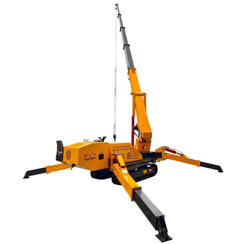 5t 8t Electric Diesel Lifting Machinery Spider Lift Crane
