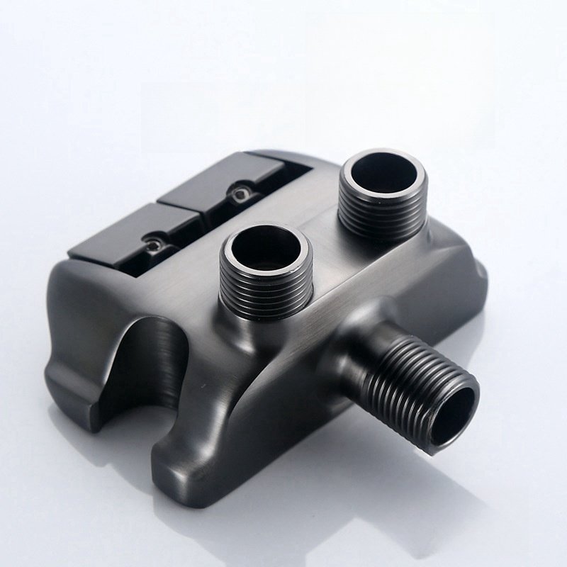 Gun gray spray gun toilet companion flushing booster spray gun set bathroom one in two out angle valve companion set