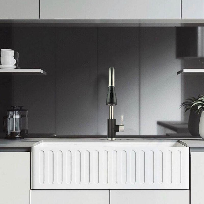 modern stainless steel kitchen faucet 2021 black gold pull out kitchen faucet