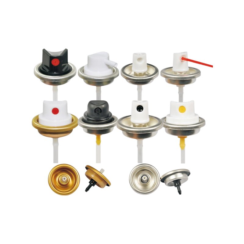 China Manufacturer Safety Aerosol valve sprayed valve Nozzles Aerosol Cans valve & Aerosol Actuator