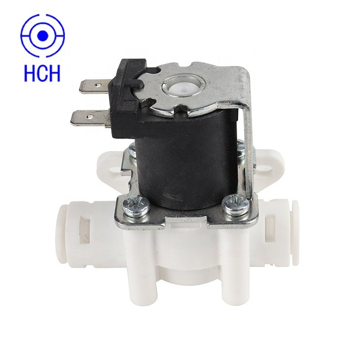 DC 12V 24V Water Inlet valve Waste Dispenser DNT1/4" 3/8'' Combined Flushing Solenoid valve