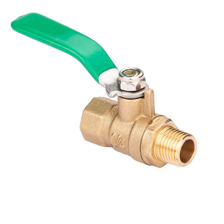 High pressure spray ball valve Brass high pressure ball valve inside thread 1/4 "ball valve