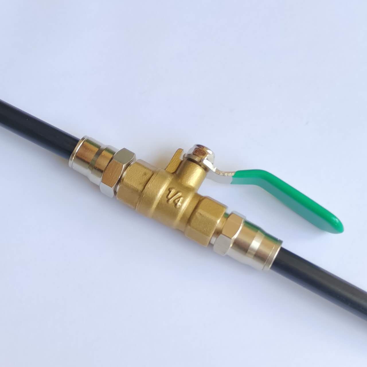 High pressure spray ball valve Brass high pressure ball valve inside thread 1/4 "ball valve