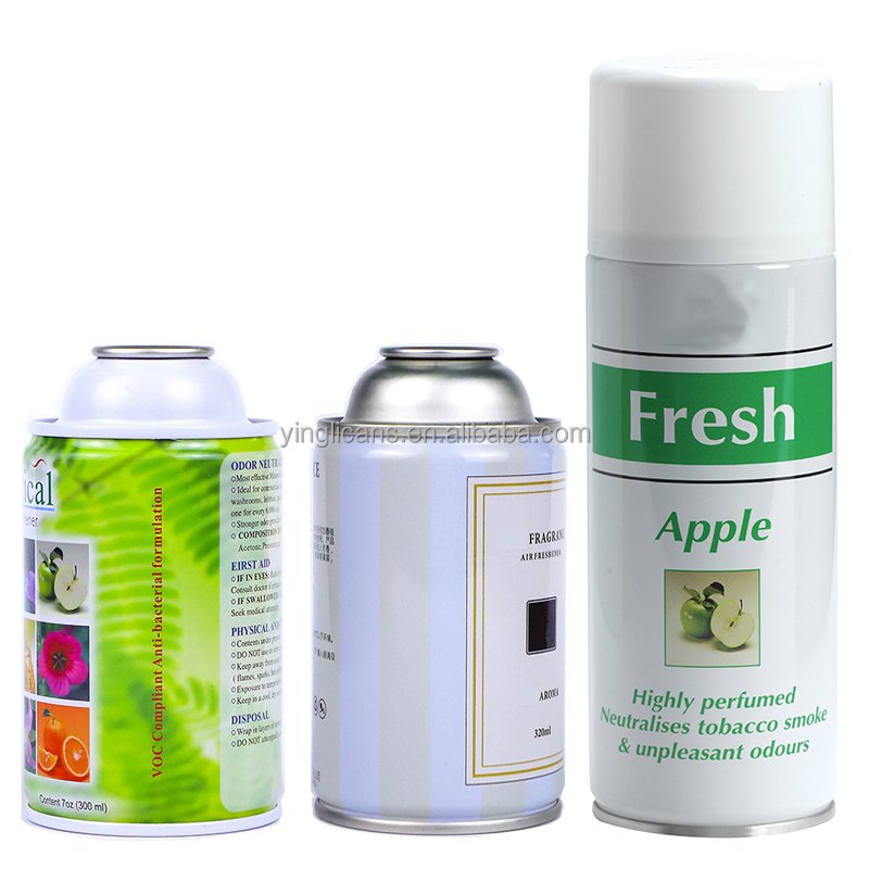 Manufacturer Empty Air Freshener Aerosol Can Household Care Perfume Spray Can with OEM Printing