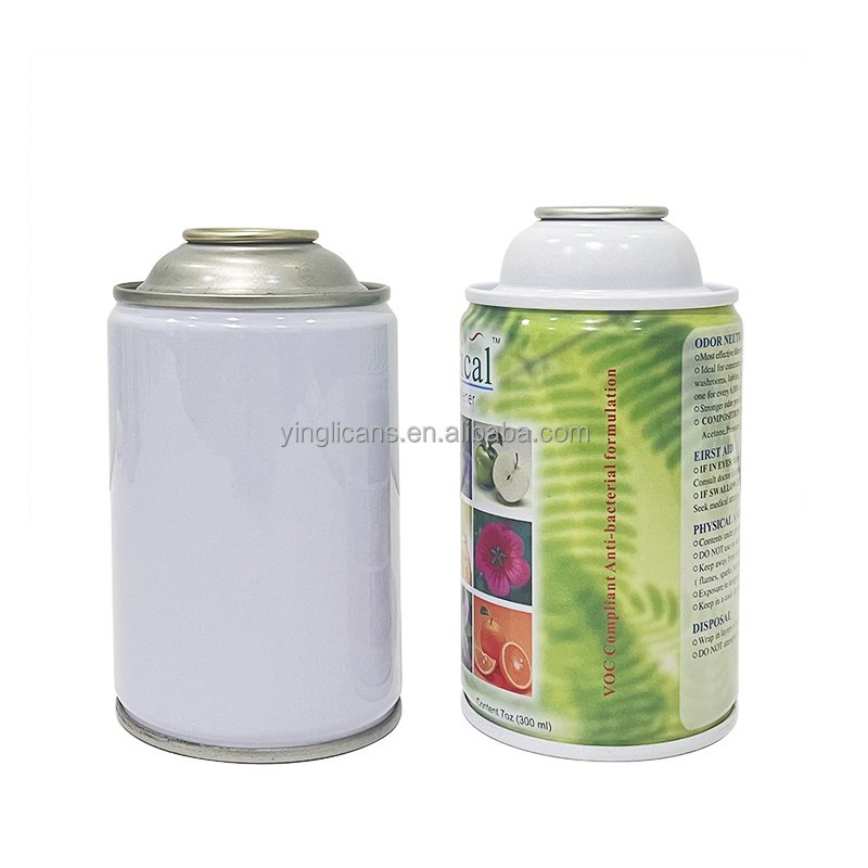 Manufacturer Empty Air Freshener Aerosol Can Household Care Perfume Spray Can with OEM Printing