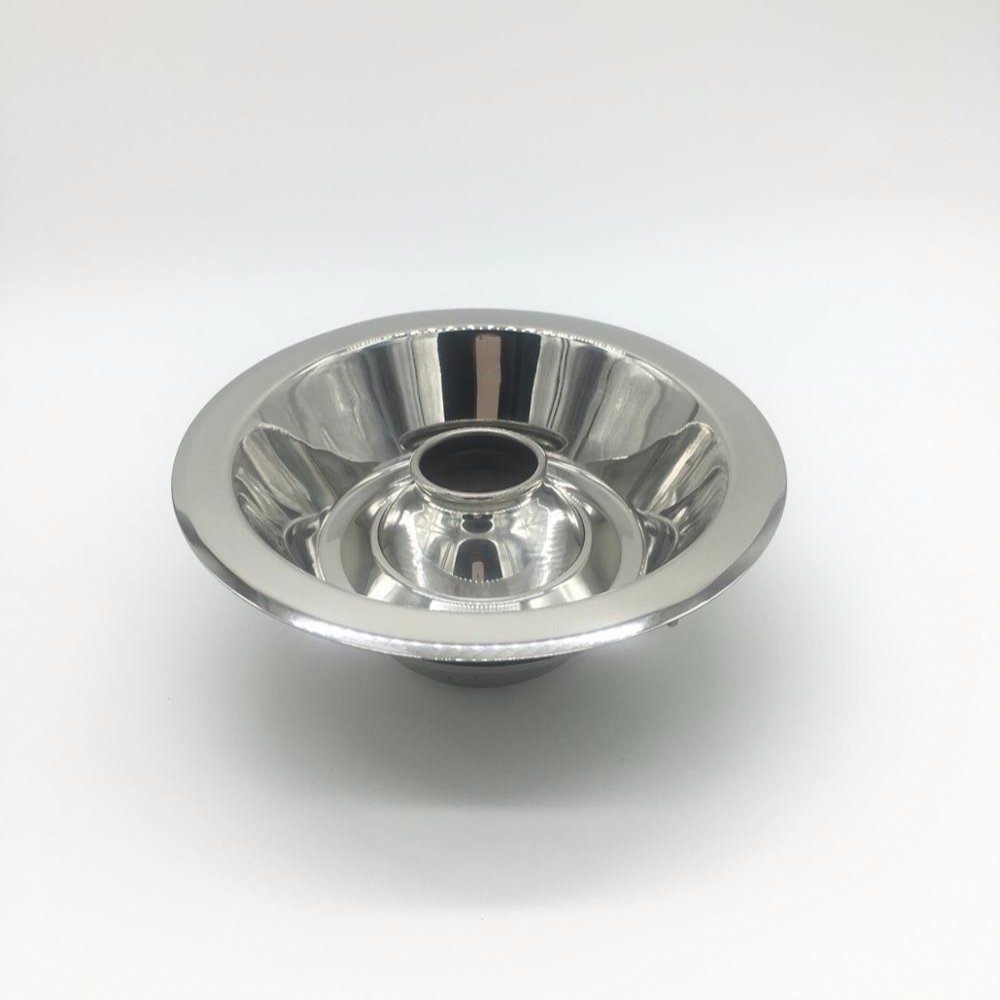 Stainless steel air shower nozzle with adjustable valve for strong cool air blowing