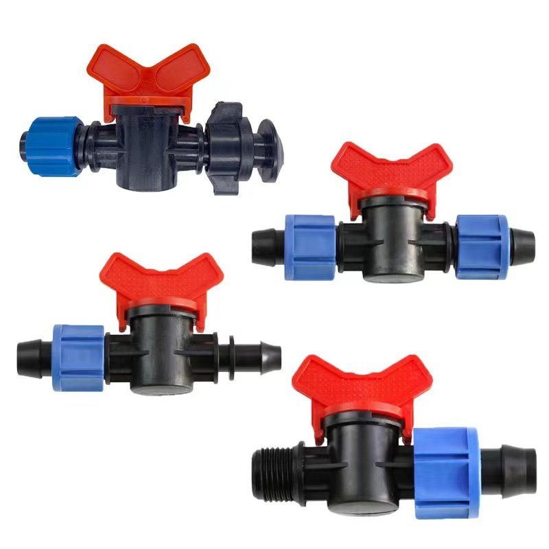 Garden Irrigation System 16mm Drip Irrigation Control Valve for Tape and Pipe
