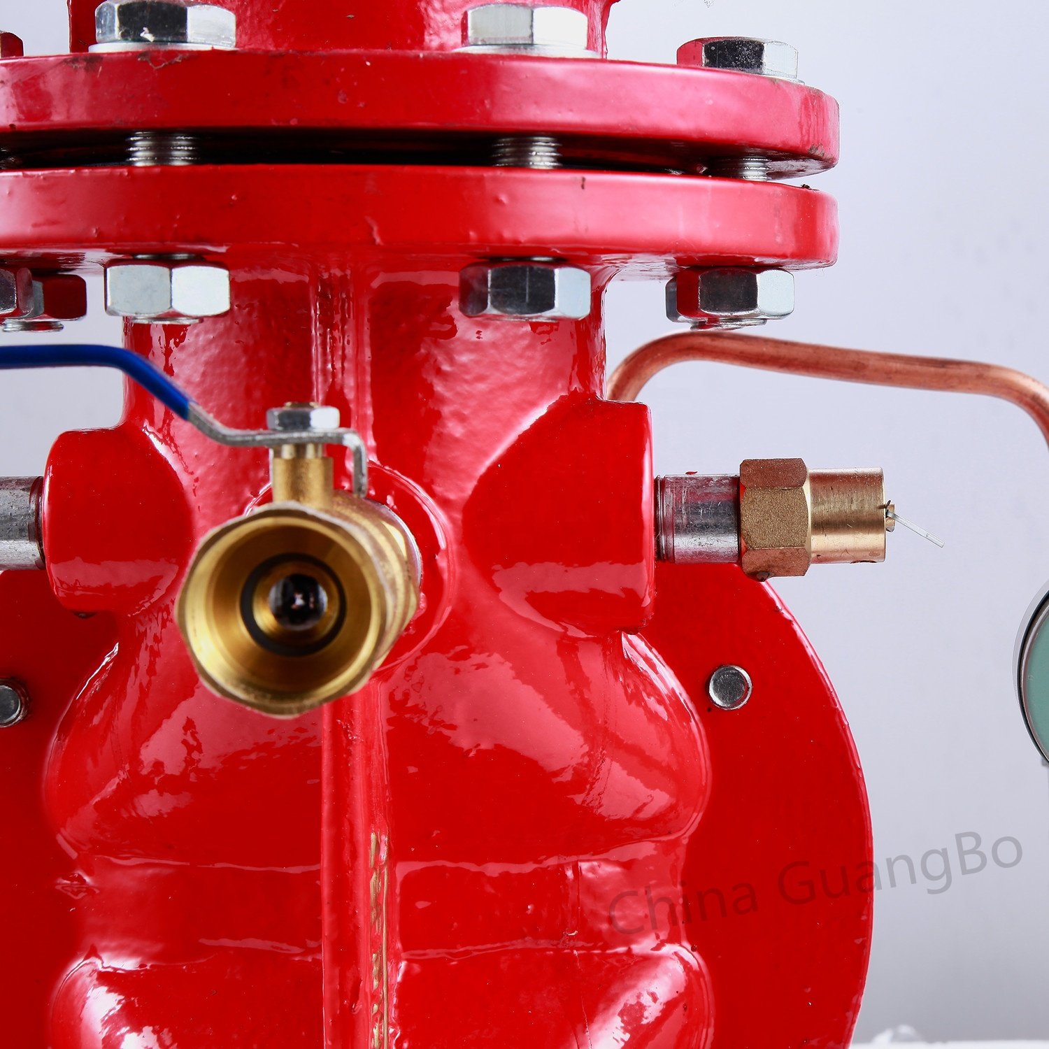 ZSFY100 4 inch DN100 Flange Fire Preaction Alarm Valve Ductile Cast Iron Body not stainless steel