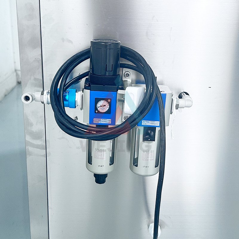 Semi Automatic Aerosol Filling Machine with Pressure Detection Gauge