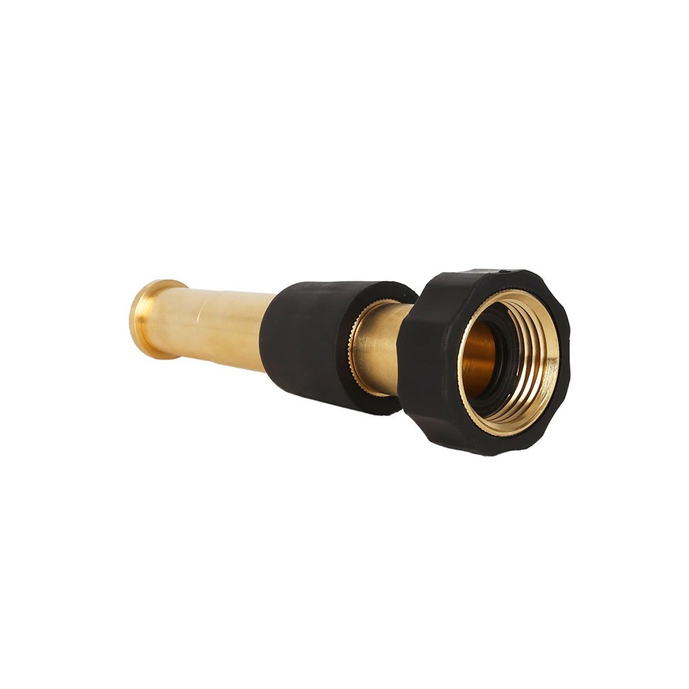 Garden adjustable metal brass water hose spray nozzle
