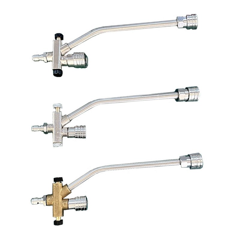 Dual Valve Snow Foam Spray Gun Pressure Washer Attachment For Foam Cannon Dual Spray Gun Quick Connect Foam Gun