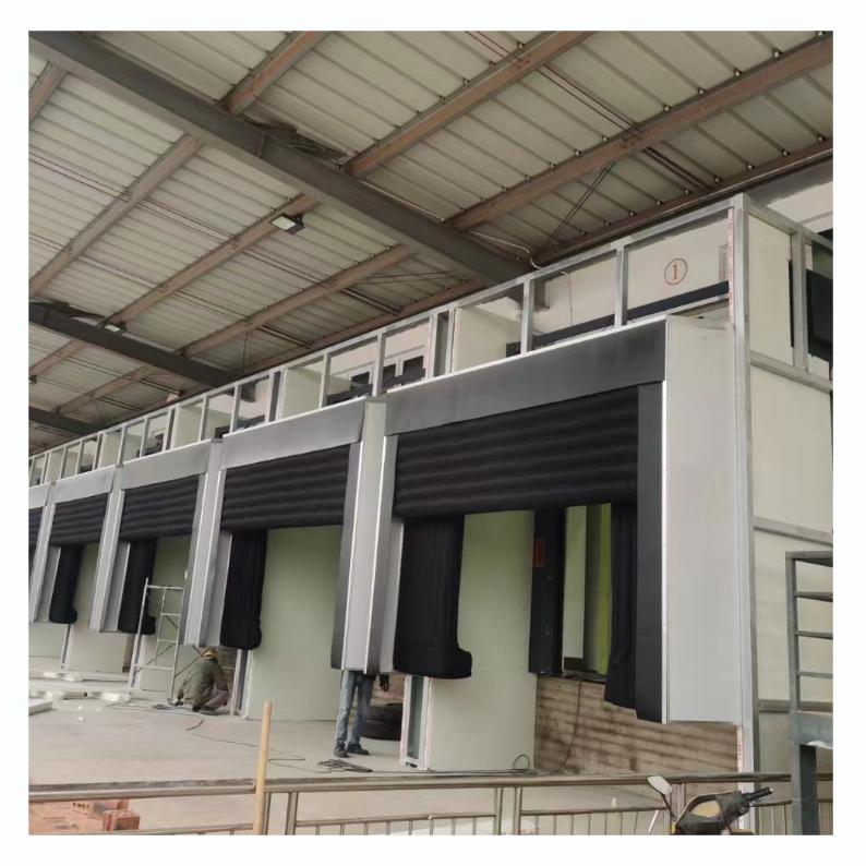 Manufacturer customization Various Type of Fixed Loading Dock Platform Dock Leveller with Dock Seal Industrial Door