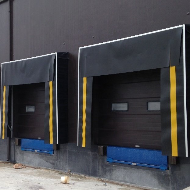 Manufacturer customization Various Type of Fixed Loading Dock Platform Dock Leveller with Dock Seal Industrial Door